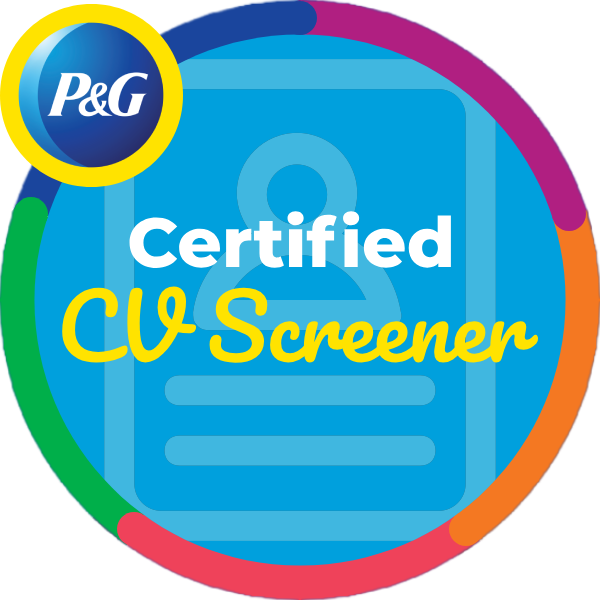 P&G Certified CV Screener