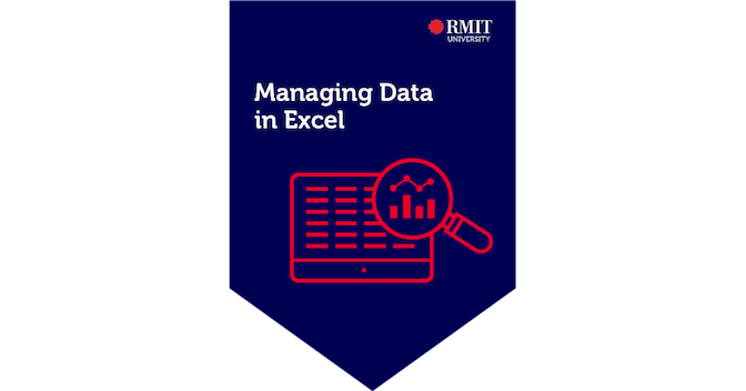 Managing Data in Excel - Credly