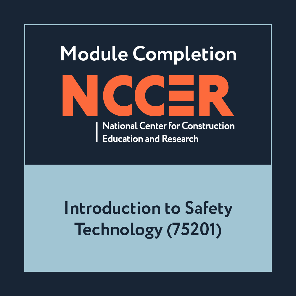 NCCER Introduction to Safety Technology (75201)