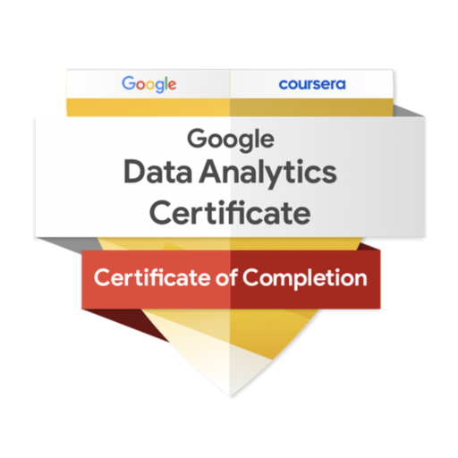 Google Data Analytics Professional Certificate(v.3) - Credly