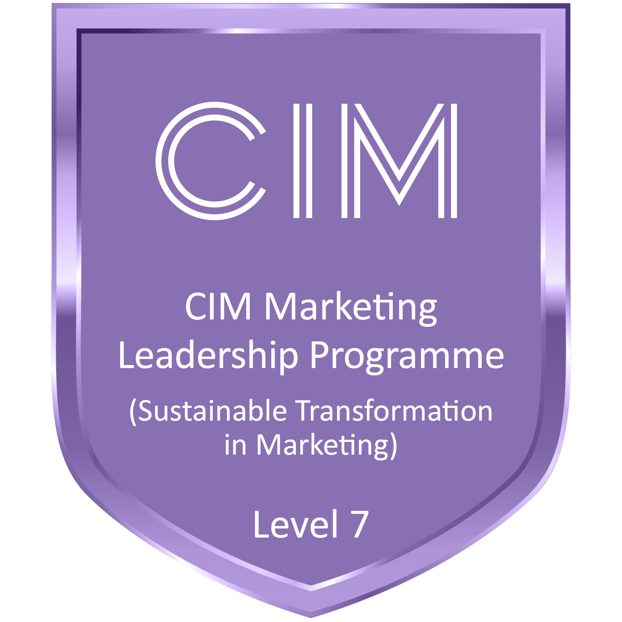 CIM Marketing Leadership Programme (Sustainable Transformation in Marketing)