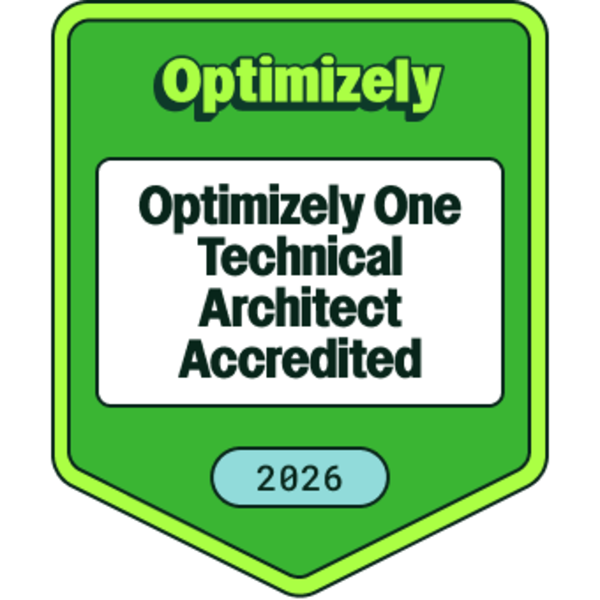 Optimizely One Technical Architect Accredited