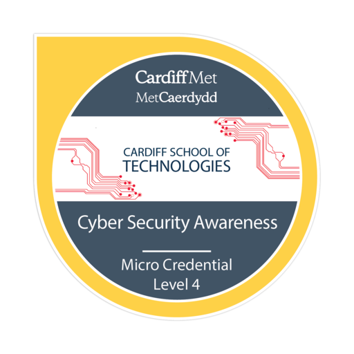 Cyber Security Awareness Micro Credential (Level 4) - Credly