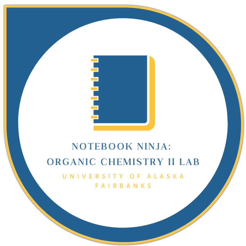 Notebook Ninja Organic Chemistry II Lab Credly