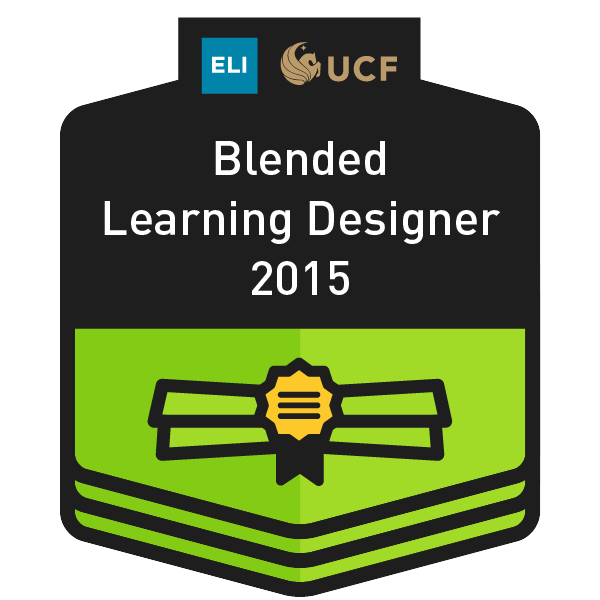 UCF/EDUCAUSE Certified Blended Learning Designer