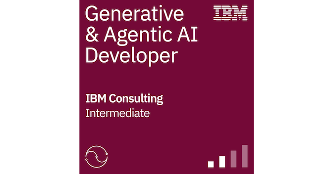 IBM Generative & Agentic AI Developer badge