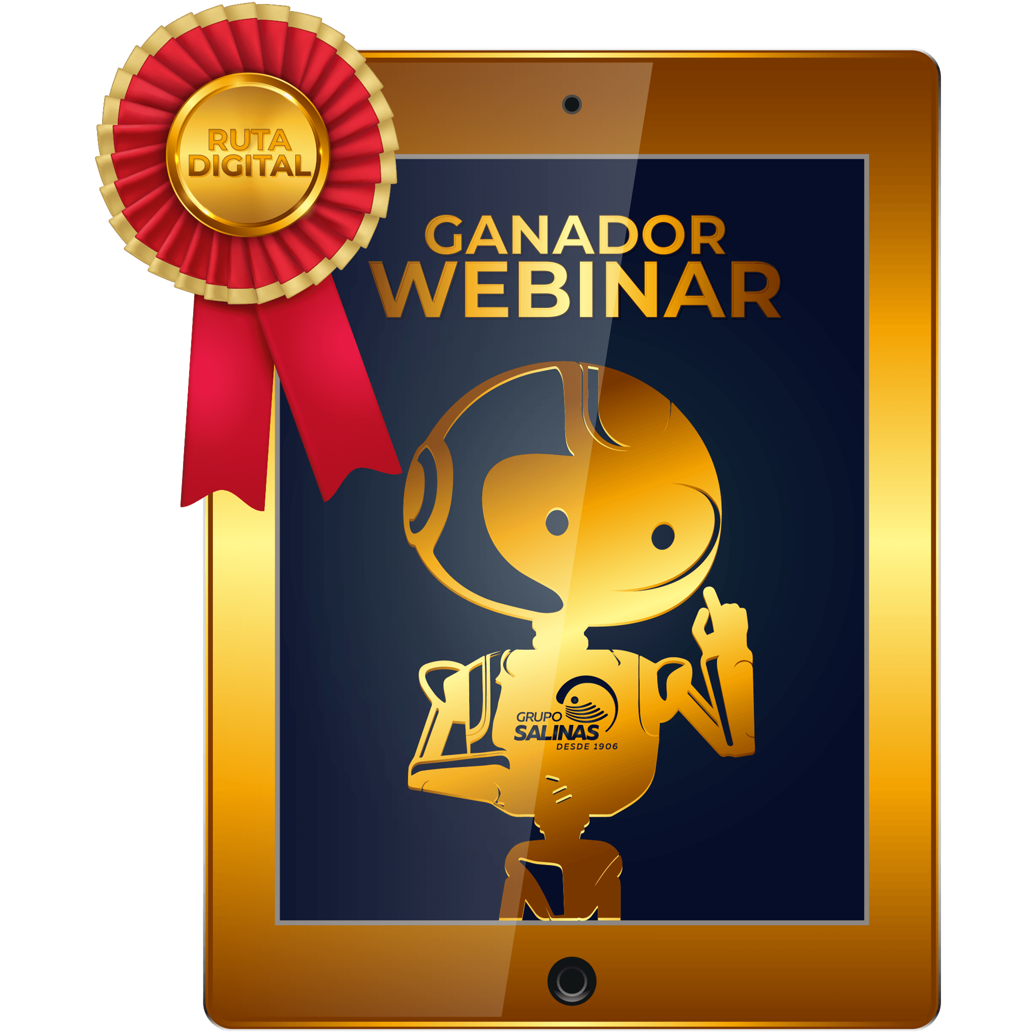 Ganador Webinar Ruta Digital Grupo Salinas