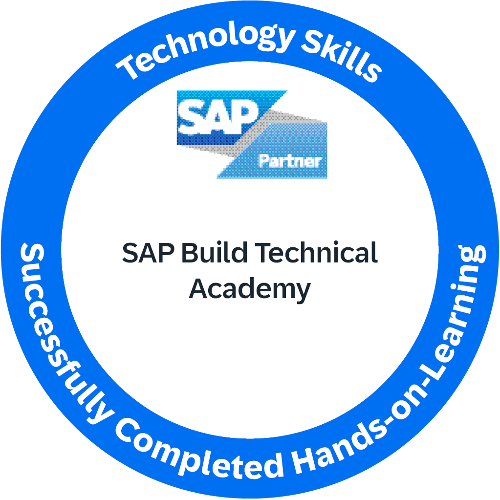 Technology Skills - SAP Build Technical Academy