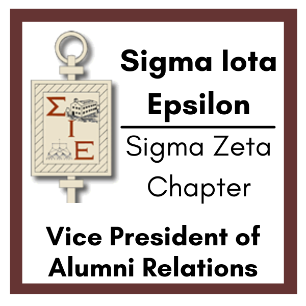 Sigma Iota Epsilon - Vice President Alumni Relations