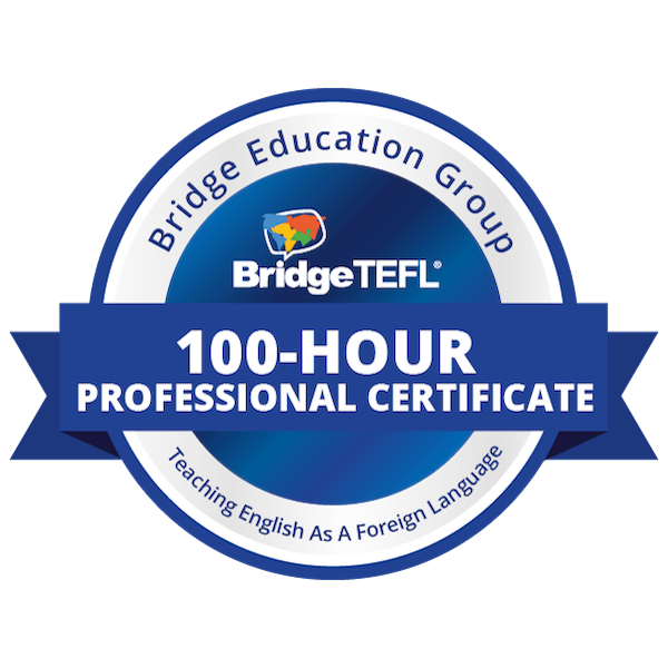 100-Hour Professional Certificate in Teaching English as a Foreign Language