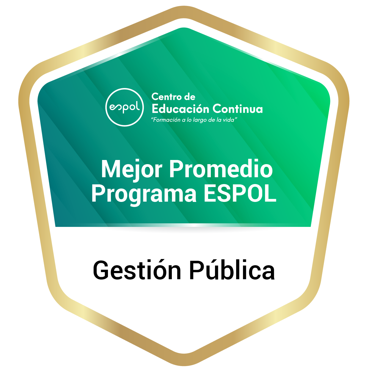 Mejor Promedio en el Programa Gestión Pública