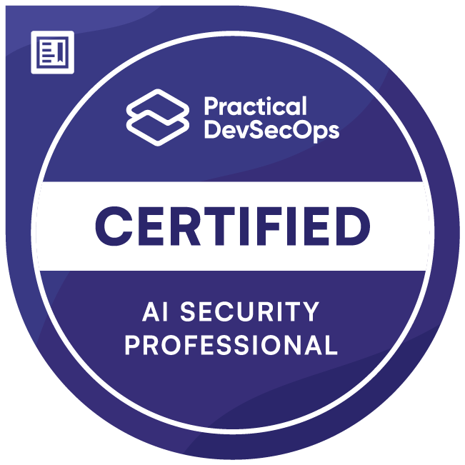 Certified AI Security Professional (CAISP)