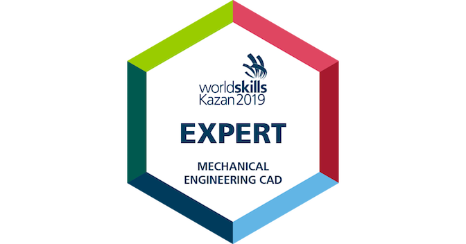 WorldSkills Kazan 2019 - Expert - Mechanical Engineering CAD - Credly