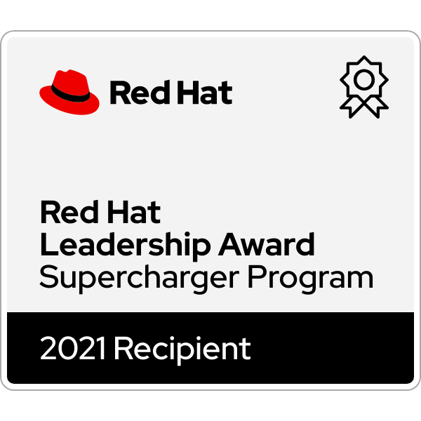 2021 Red Hat Leadership Award Winner