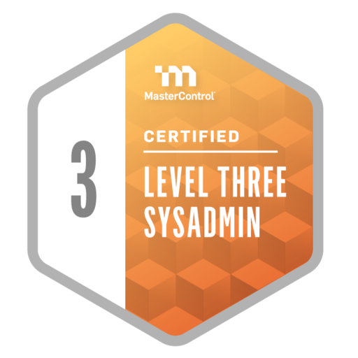 MasterControl Certified Level 3 Admin - Credly