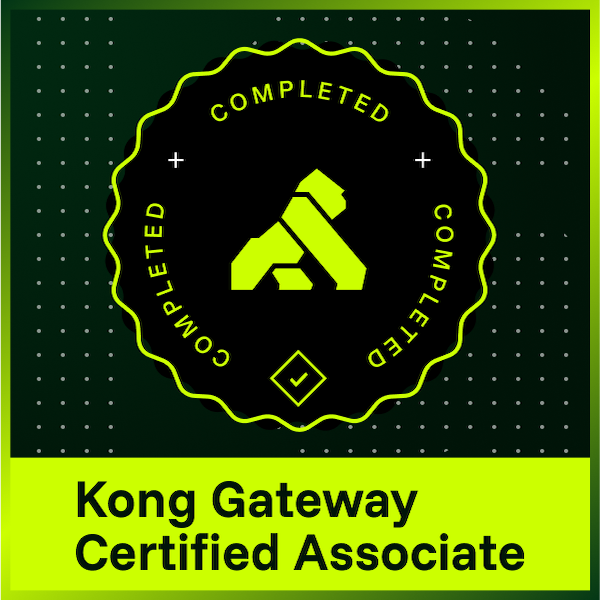 Kong Gateway Certified Associate