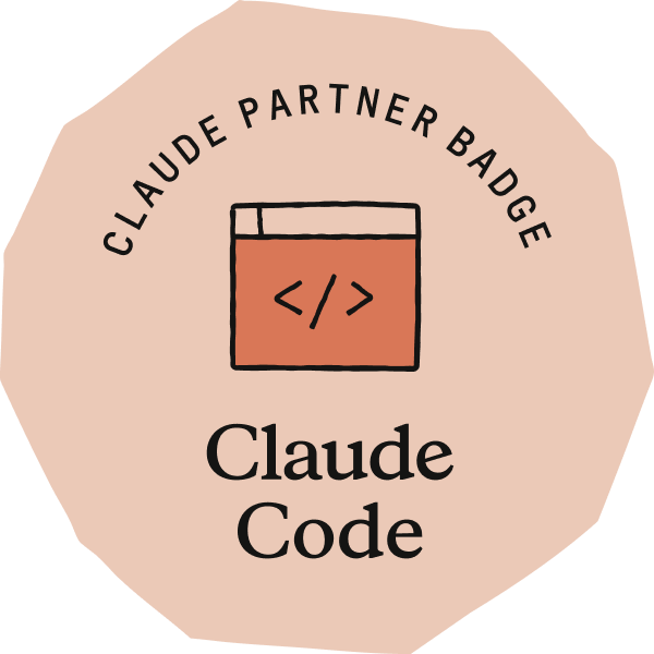 Claude Partner Badge – Claude Code — verified Credly badge, issued by Anthropic
