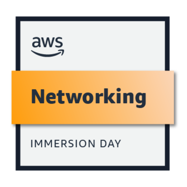 Aws Networking Immersion Day Participant Credly Aws Networking Immersion Day Participant Credly