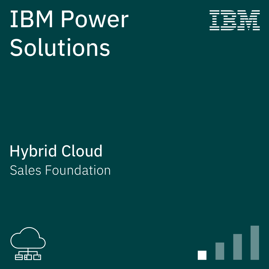 IBM Power Solutions Sales Foundation