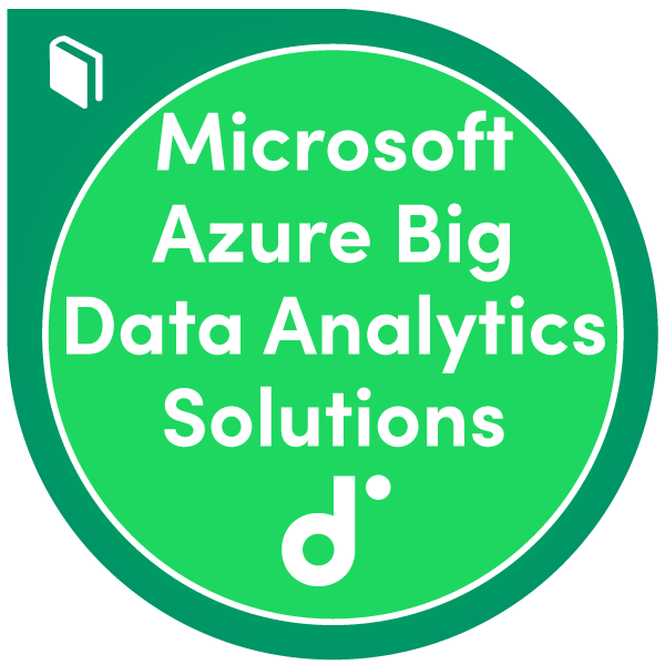 Participation au cours : Microsoft Azure Big Data Analytics Solutions ...
