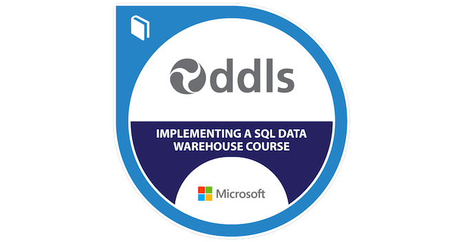 Microsoft 20767 - Implementing a SQL Data Warehouse Course Completion ...