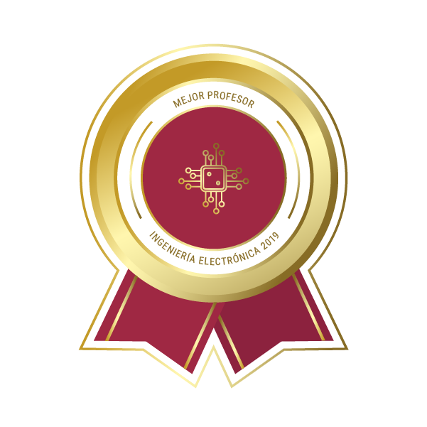 Mejor profesor Ingeniería Electrónica 2019 - I Semestre