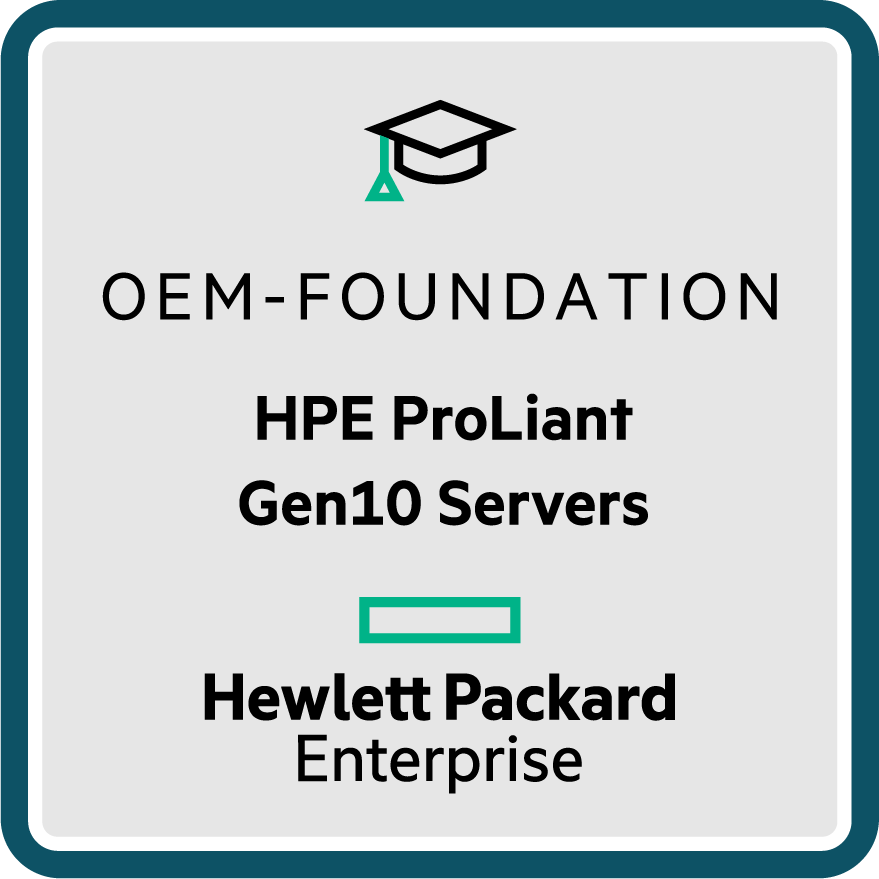 HPE ProLiant Gen10 Servers - OEM Foundation