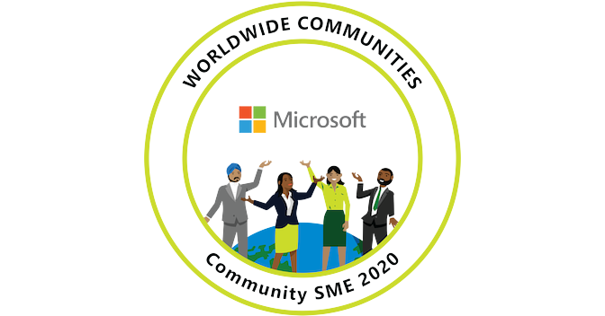 Worldwide Communities - Community SME 2020 - Credly