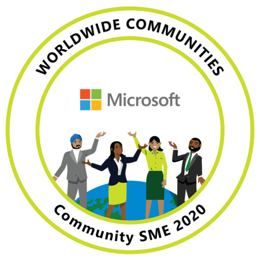 Worldwide Communities - Community SME 2020 - Credly