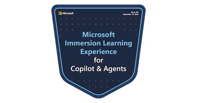 Microsoft Immersion Learning Experience for Copilot & Agents - Credly