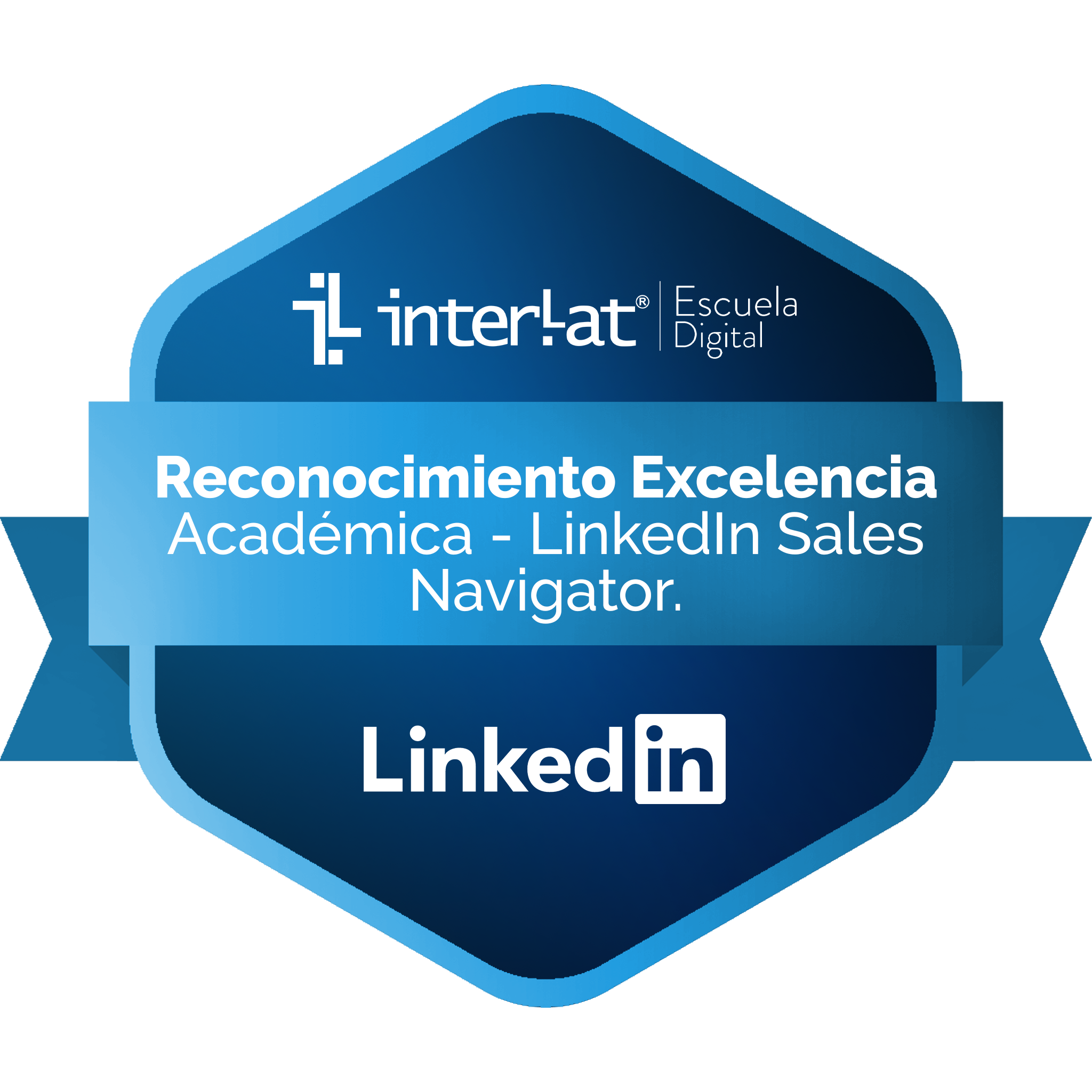 Reconocimiento Excelencia Académica - LinkedIn Sales Navigator