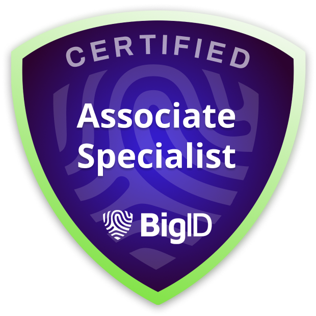 Certified BigID Associate Specialist