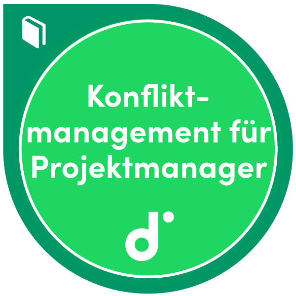 Kursteilnahme: Konfliktmanagement für Projektmanager