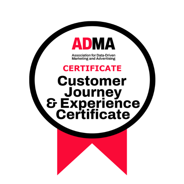Customer Journey and Experience Certificate