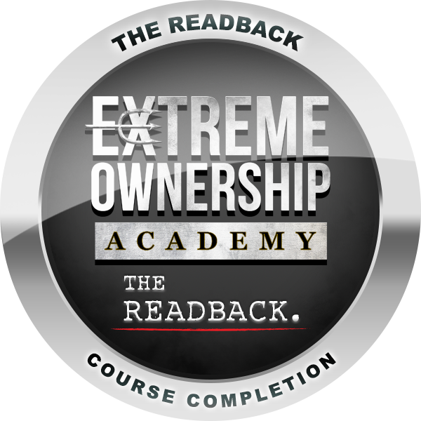 The Readback - STRATEGY AND TACTICS COURSE COMPLETION