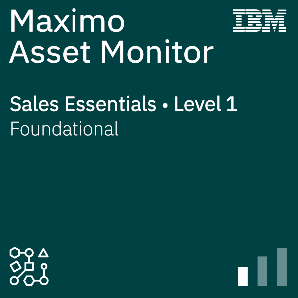 Maximo Asset Monitor Sales Foundation - Level 1