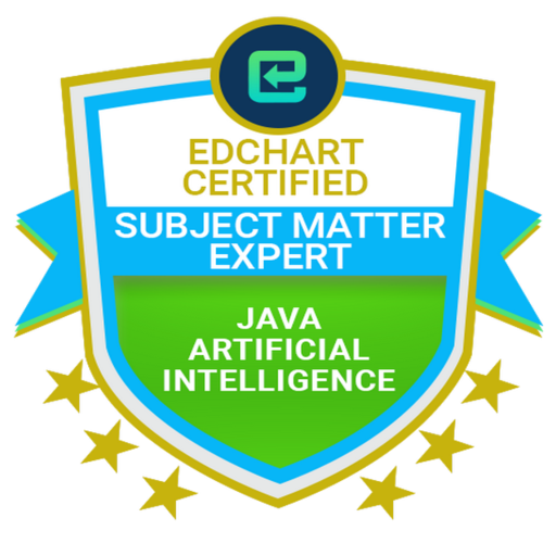 Edchart Certified Java Artificial Intelligence Subject Matter Expert ...