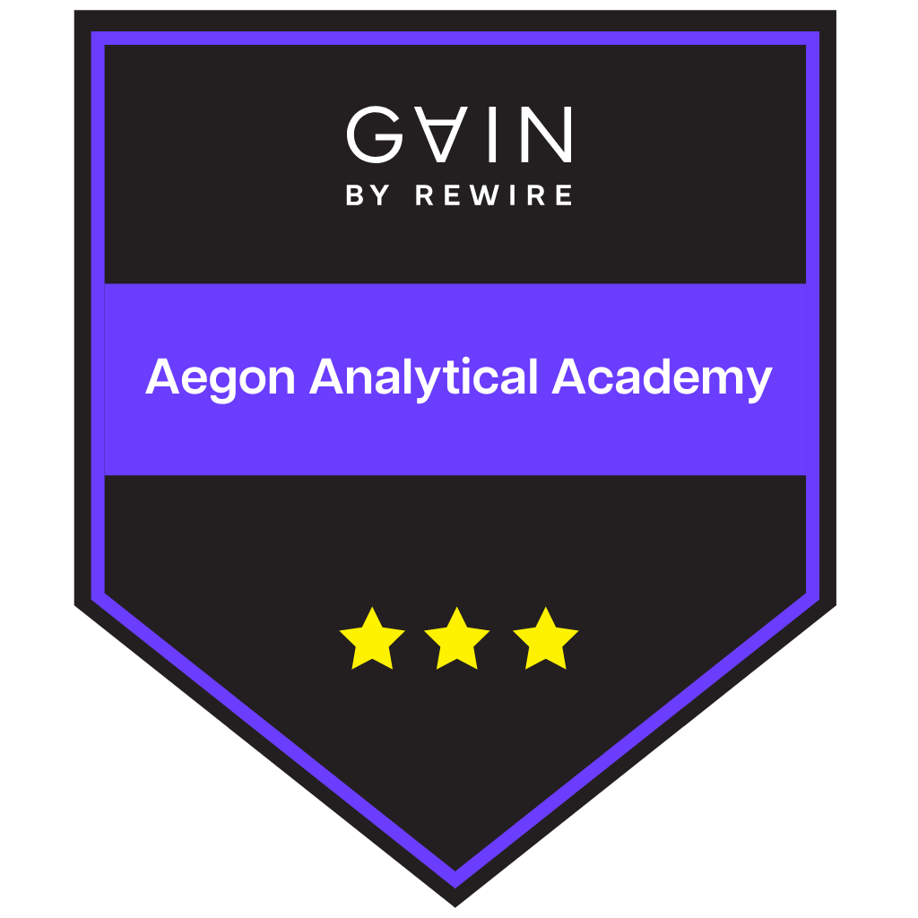Aegon Analytical Academy 3-star Program