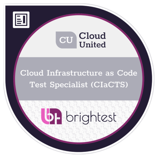 CU™ Cloud Infrastructure as Code Test Specialist (CIaCTS) - Credly