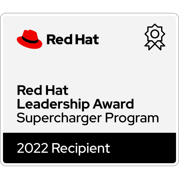 2022 Red Hat Leadership Award Winner