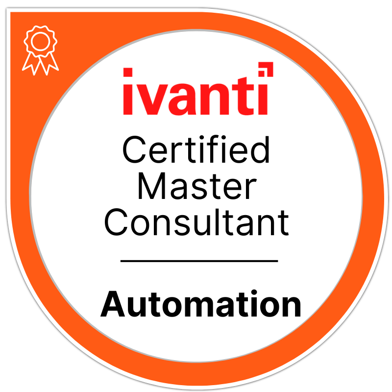 Ivanti Master Consultant - Automation Certification