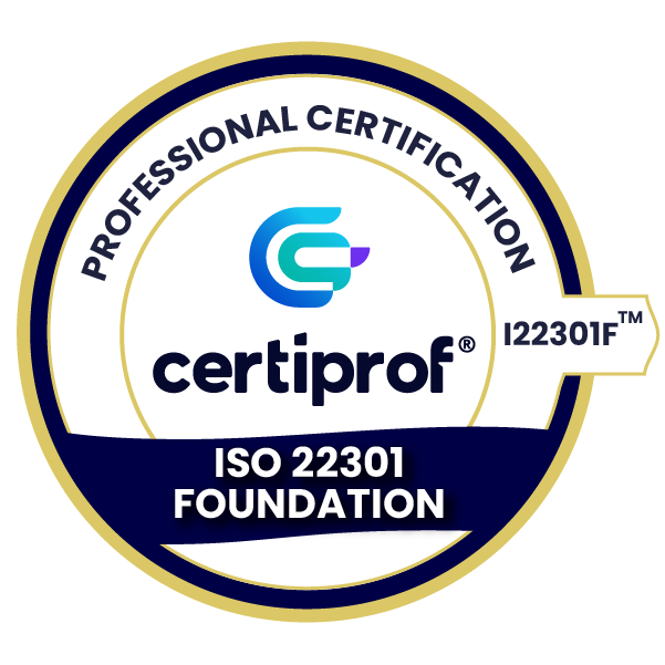 Certified ISO 22301 Foundation - I22301F