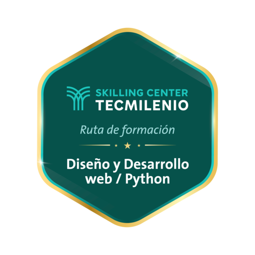 Ruta de formación Diseño y Desarrollo web / Python - Credly