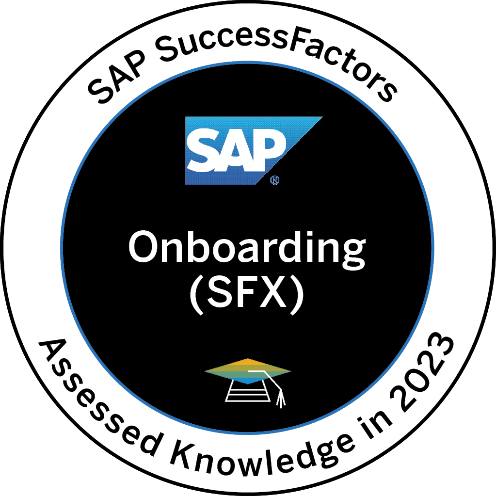 SAP Product Knowledge 2023 - SAP SuccessFactors Onboarding Expert (SFX)