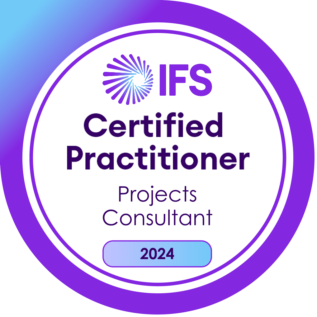 IFS Certified Practitioner - Projects Consultant (IFS Cloud) - 2024