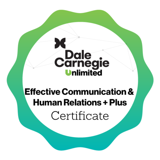 Effective Communication & Human Relations + Plus - Credly