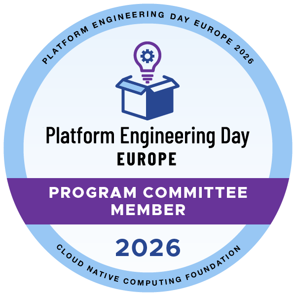Platform Engineering Day EU 2026 Program Committee Member Badge