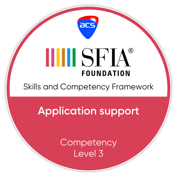 Application support - Competency - Level 3