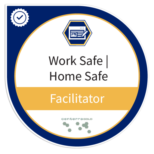 Work Safe Home Safe Facilitator Credly