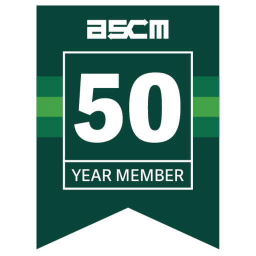ASCM Professional Membership- 50 Year Milestone - Credly